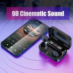 Bluetooth 5.3 Waterproof Wireless Earbuds with Deep Bass