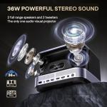 4K Smart Outdoor Projector with Dolby Audio