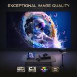 4K Smart Outdoor Projector with Dolby Audio