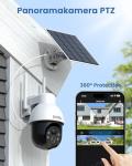 AOSU 5MP Solar Security Camera with Night Vision