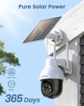 AOSU 5MP Solar Security Camera with Night Vision