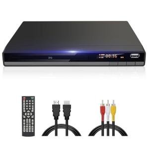 Compact HD DVD Player: HDMI & RCA, All-Region Free