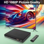 Compact HD DVD Player: HDMI & RCA, All-Region Free