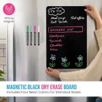 Weekly Planner Fridge Magnet with Neon Markers