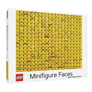 Lego Minifigure Puzzle with Assorted Expressions