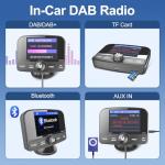 Wireless Bluetooth Car FM Transmitter with Hands-Free