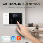 8-Piece 4G WiFi Home Alarm System with App