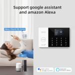 8-Piece 4G WiFi Home Alarm System with App
