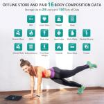 Smart Body Fat Scale with 16 Health Metrics