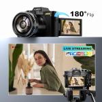 G-Anica 48MP WiFi Digital Camera for Vlogging