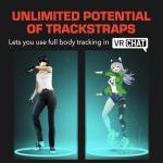 TrackBelt + 2 Track Straps: Comfortable VR Full Body Tracking