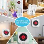 Adirigo Bluetooth CD Player with Remote & Speakers