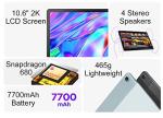 Lenovo Xiaoxin Pad 2022 - 10.6" Android Tablet