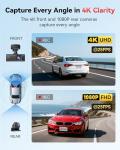 REDTIGER F7N 4K Dual Dash Cam with WiFi