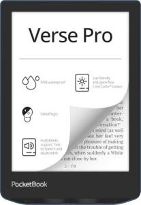Blue PocketBook Verse Pro 634 E-Reader