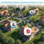 DAYTECH Smart SOS Wireless Panic Button for Seniors