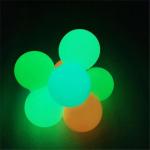 Glowing Sticky Fidget Balls - 6 Pack