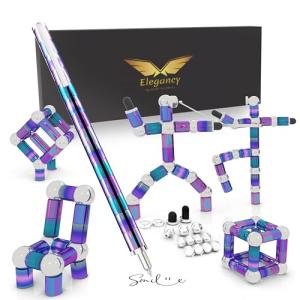 Rainbow Magnetic Fidget Pen with Balloons