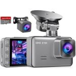 Dual Dash Cam with 2.5K HD, Night Vision