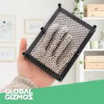 Glow in the Dark Pin Art Desktop Sculpture