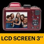 KODAK Astro Zoom AZ405 Digital Camera - Red