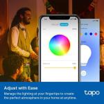 Tapo Smart WiFi LED Bulb, Works with Alexa & Google Home