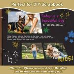 10 Assorted Metallic Marker Pens for Creative Projects