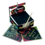 Rainbow Scratch Art Note Cubes by Melissa & Doug