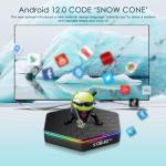 Android TV Box 12.0 with 4GB RAM 32GB ROM