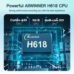 Android TV Box 12.0 with 4GB RAM 32GB ROM