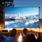 2024 Mini Projector: Full HD, 5G WiFi, Bluetooth