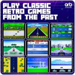 Handheld Arcade Racing Console with 30 Games