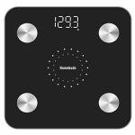 Smart Body Fat Scale with App - Black