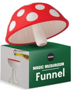 OTOTO Foldable Mushroom Kitchen Funnel for Jars