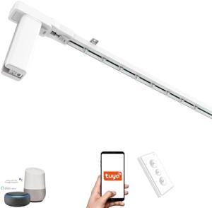 Smart Motorized Curtain Track Kit with WiFi Control