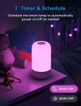 Smart WiFi Table Lamp with Voice Control