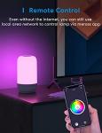 Smart WiFi Table Lamp with Voice Control