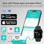 Smart Body Fat Scale: 15 Metrics, Heart Rate, iOS/Android