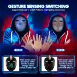 Bluetooth LED Halloween Mask with App Control