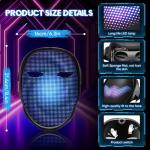 Bluetooth LED Halloween Mask with App Control
