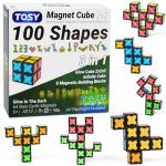 TOSY Magnet Cube 2-in-1 Puzzle and Infinity Toy