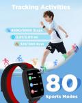 BIGGERFIVE Kids Smart Watch with Fitness Tracker