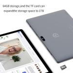 PRITOM 64GB Android WiFi Tablet with Quad Core