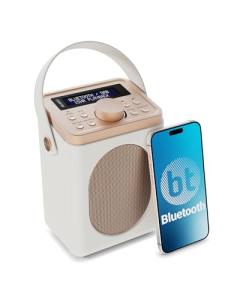 Bluetooth DAB+ Radio | Extended Battery | Dual Alarm