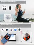Bluetooth CD Player with Speakers - Homlab