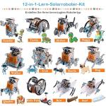 ACELIFE STEM Solar Robot Toy: 12-in-1 Science Kit