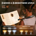 Glocusent Rechargeable LED Neck Reading Light