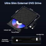 Slim Portable USB 3.0 External CD/DVD Drive