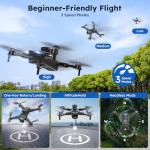 4k Foldable Camera Drone for Kids and Adults