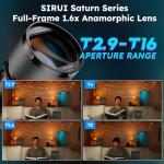 SIRUI Saturn 35mm T2.9 Anamorphic Cinema Lens